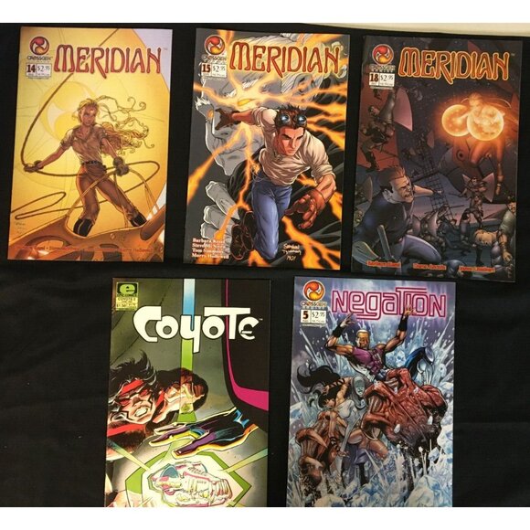 CrossGen Comics Mixed Lot of 10 Meridian Negation Scion and More Circa 1983-2002 - Picture 1 of 12